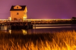 End of Lanark Road, Broad Channel with A-Train Trail, Broad Channel, Queens, NY, 2013