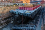 Barge and Ladder, Dry Dock 1, 2015