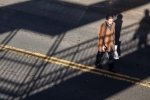 Man in camelhair coat, Midwood, Brooklyn, NY, 2019.