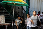 Mother and daughter, Jackson Heights, Queens, NY. 2019.