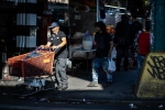 Collecting Metal, Roosevelt Ave., Queens, NY. 2019.